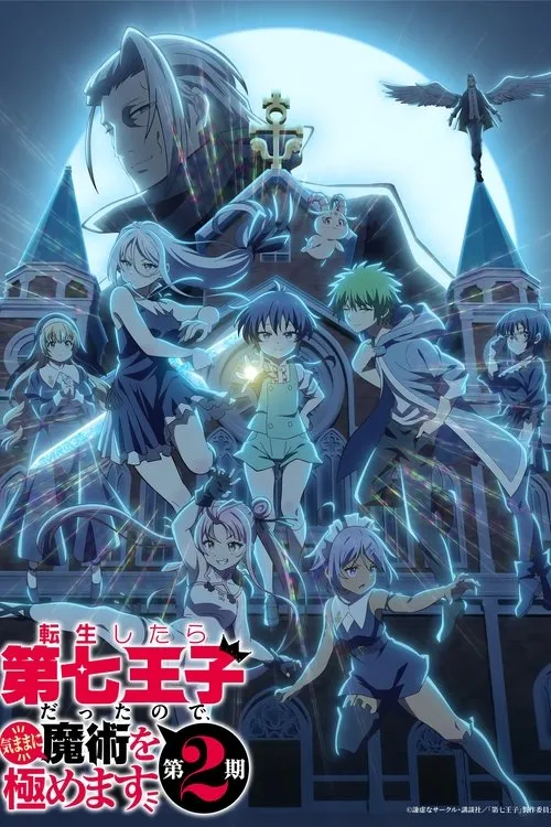 Tensei shitara Dainana Ouji Datta node Season 2 พอได้เกิดใหม่เป็นองค์ชายลำดับที่เจ็ด ก็เพื่อเรียนเวทให้สนุก (ภาค2) ซับไทย และ พากย์ไทย